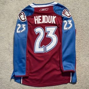 Milan Hejduk Colorado Avalanche Reebok Jersey